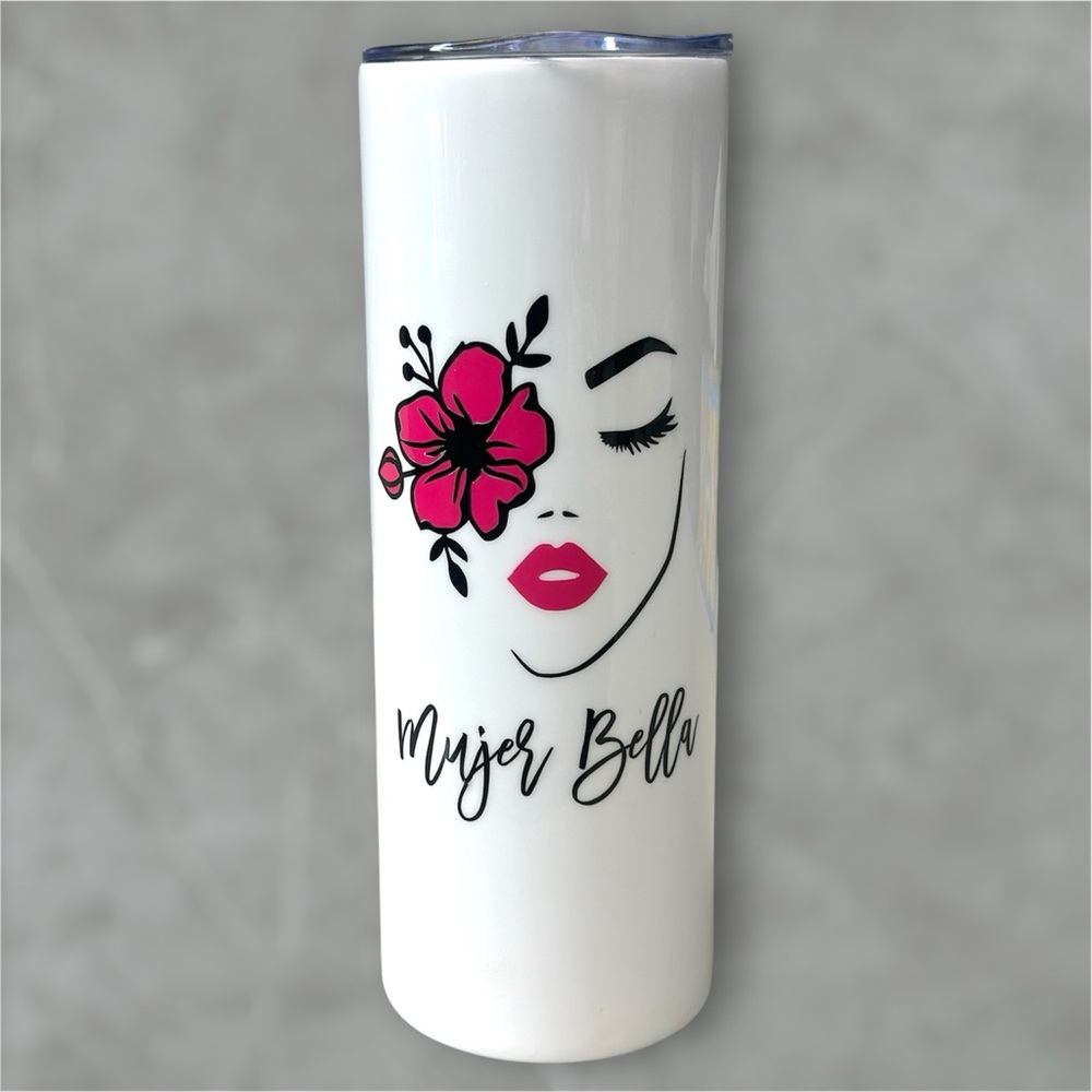 “Mujer Bella” 20 oz Stainless Steel Double Walled Tumbler